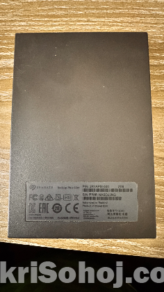 2TB Seagate External Hard Drive Backup Slim
